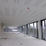 Deckenunterseite im Rohbau